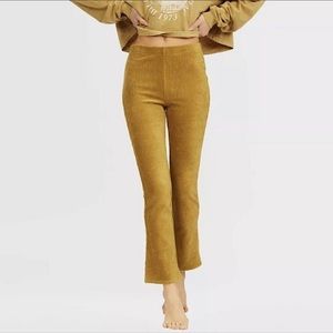 NWT Billabong Sincerely Jules Hit A Cord Flare High Waist Corduroy Pants